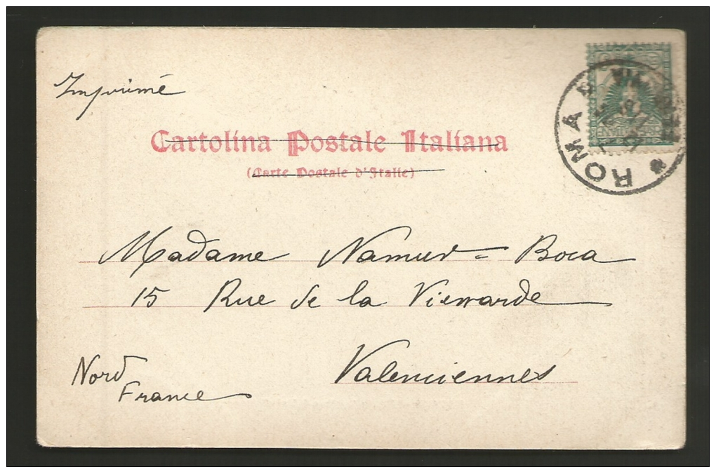 Napoli - Città - Hotel Di Roma - Carretti - Animata - Formato Piccolo - Viaggiata 1911 - Napoli (Naples)