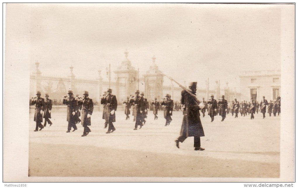 Foto Original Enero 1924 MADRID - Relevo De La Guardia En El Palacio (A54) - Madrid