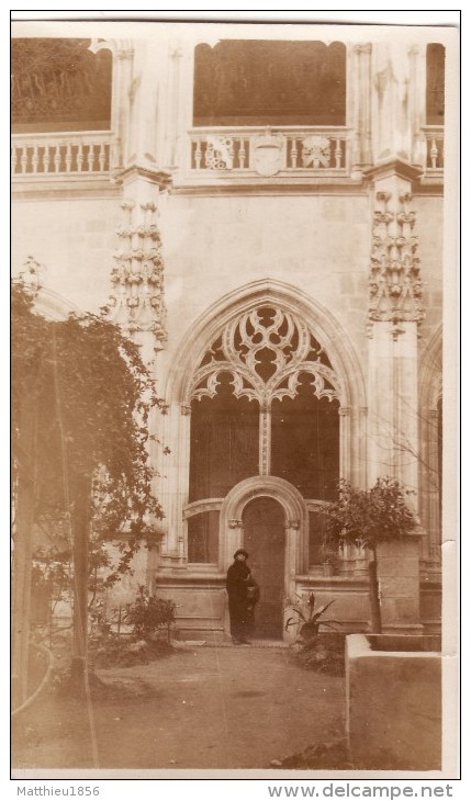 Foto Original Enero 1924 TOLEDO (Tolède) - Claustro Del Convento De San Juan De Los Rayes (A54) - Toledo