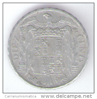 SPAGNA 10 CENTS 1953 - 10 Céntimos