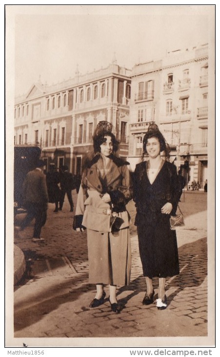 Foto Original Enero 1924 SEVILLA (Séville) - Tipos Mujeres (A54) - Sevilla