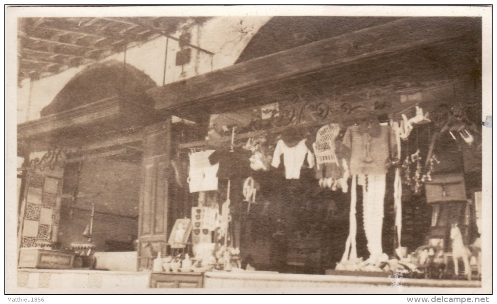 Foto Original Enero 1924 SEVILLA (Séville), Triana - Un Comerciante De Ropa Para Niños (A54) - Sevilla