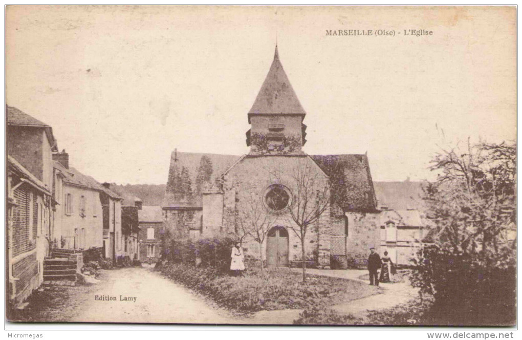 MARSEILLE-en-BEAUVAISIS - L'Eglise - Marseille-en-Beauvaisis