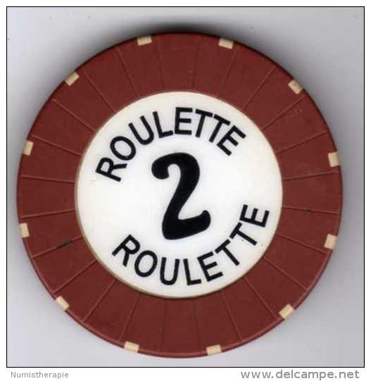 France Ou Belgique ? : Jeton De Roulette : Table N°2 Ou 2 Francs/euros ? - Casino