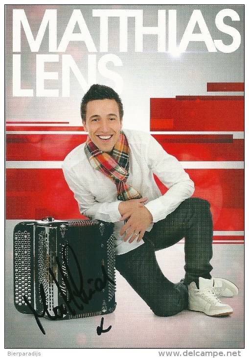 Matthias  Lens - Autographes