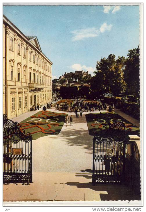 SALZBURG - Schloß Mirabell   M. Hohensalzburg Im Hintergrund - Salzburg Stadt