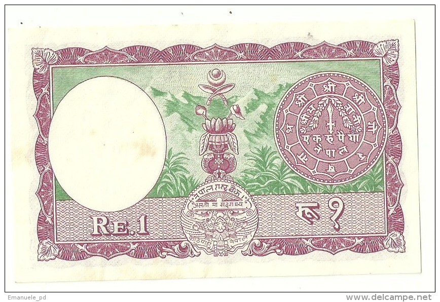 Nepal 1 Rupee 1965 - Nepal