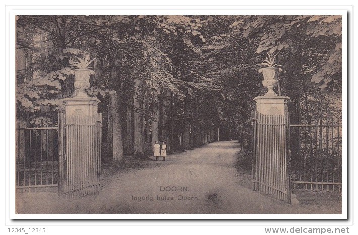 Doorn, Ingang Huize Doorn - Doorn