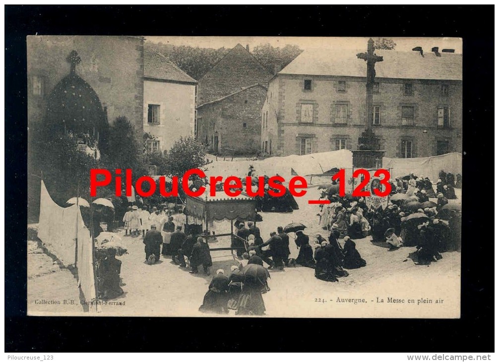 63 Puy De Dôme - MANZAT  - " La Messe En Plein Air " - Animation  - - Manzat