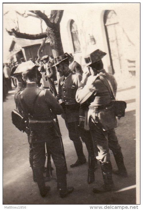 Foto Original Enero 1924 SEVILLA (Séville) - La Guardia Real (A54) - Sevilla