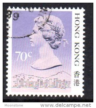 Hong Kong QEII 1987 80c Definitive, Type I, Fine Used - Used Stamps