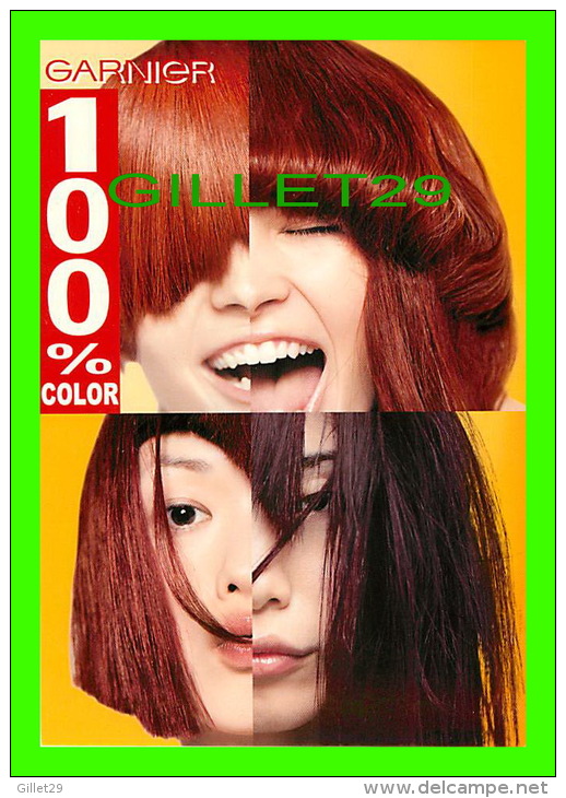 PUBLICITÉ - ADVERTISING - GARNIER 100% COLOR - - Publicité