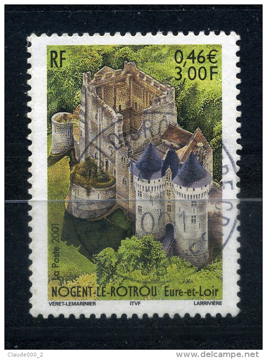 CACHET ROND SUR N° 3386  NOGENT LE ROTROU - Sonstige & Ohne Zuordnung