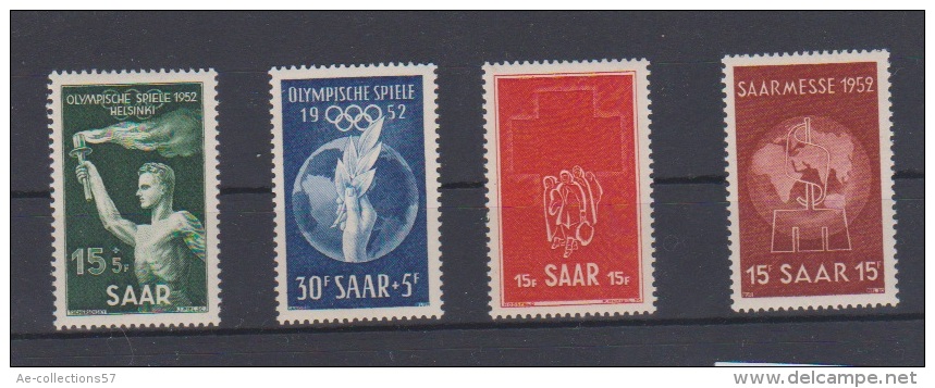 SARRE //  Lot De Timbres Neuf**  //  N 301-302 -304-305  //  Côte 20 € - Other & Unclassified