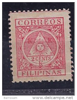 Philippines1898:Revolutio NaryGovt: Edifil 4mh* - Filippijnen