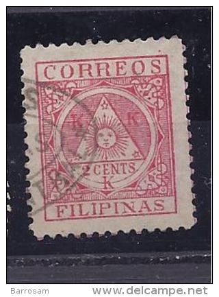 Philippines1898:Revolutio NaryGovt: Edifil 4 Cancelled Cat.Value82Euros - Filippijnen