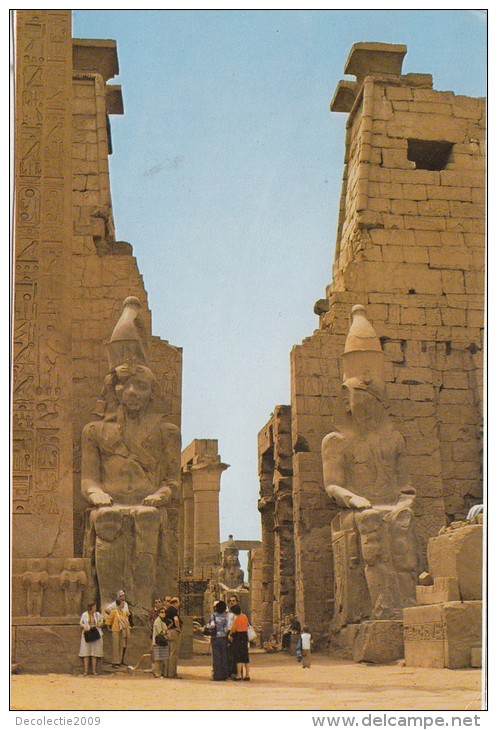 BF668 Luxor The Temple Of Luxor    2 Scans - Louxor