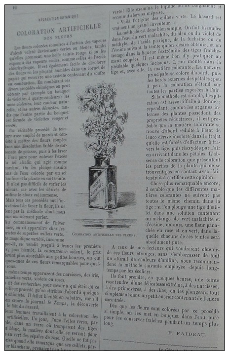 SCIENCE ILLUSTREE1892N°261:EXPLO SION RUE BONS-ENFANTS/MARSEILLE DEBARQUEMENT CAILLES D'EGYPTEcommunication Sous-marine - Revues Anciennes - Avant 1900