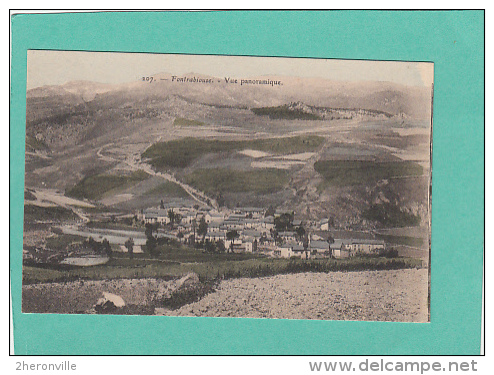 CPA - 66 -  FONTRABIOUSE - 207. Vue Panoramique - Carte Colorisée - Autres & Non Classés