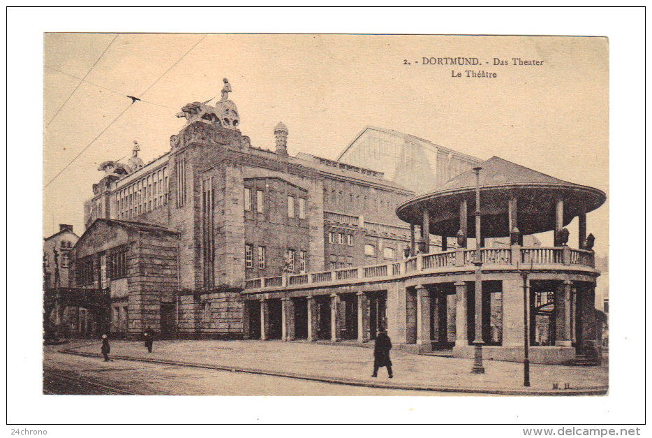 Allemagne: Dortmund, Das Theater (14-334) - Dortmund