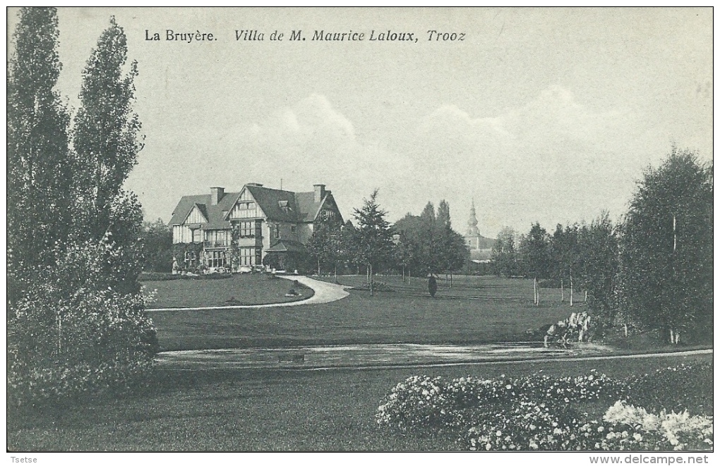 Trooz - La Bruyère - Villa De M. Maurice Laloux - 1912 ( Voir Verso ) - Trooz