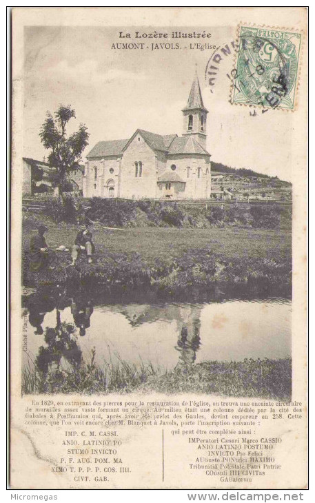 AUMONT-JAVOLS - L'Eglise - Aumont Aubrac