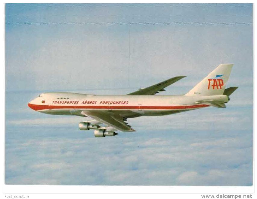 Thème -  Avion -  Portugues Airways TAP - Boeing 747 - B Navigator Jet - 1946-....: Moderne