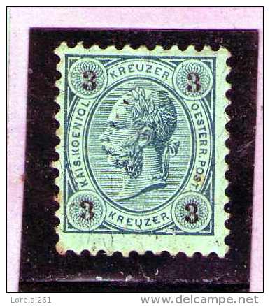 1890 - AUTRICHE /  Kaiser Franz Joseph Mi No 52 Et Yv No 48 - Unused Stamps