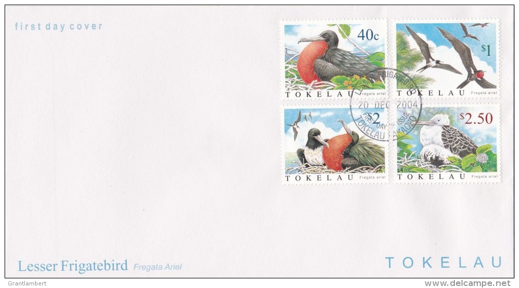 Tokelau 2004 Lesser Frigatebird FDC - Tokelau