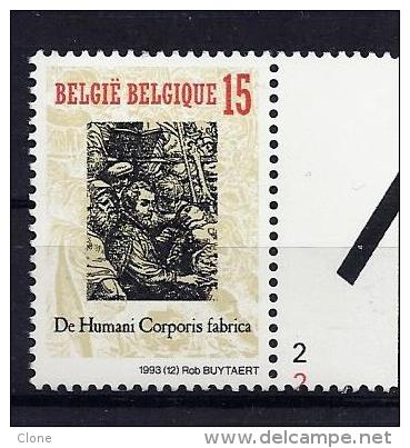 "De Humani Corporis Fabrica Libri Septem" D'André VESALE - 2527** (Pl 2). - 1991-2000