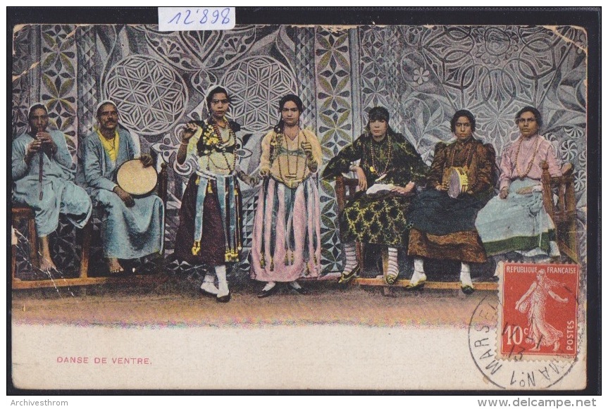 Egypte Le Caire - Danse Du Ventre - Vers 1913 ; Plis Aux Coins : Voir Les Deux Scans (12´898) - Persons