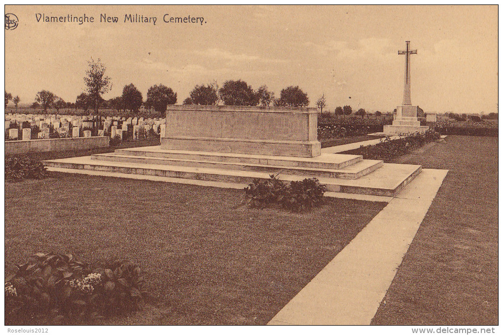 VLAMERTINGHE :New  Military Cemetery - Cementerios De Los Caídos De Guerra