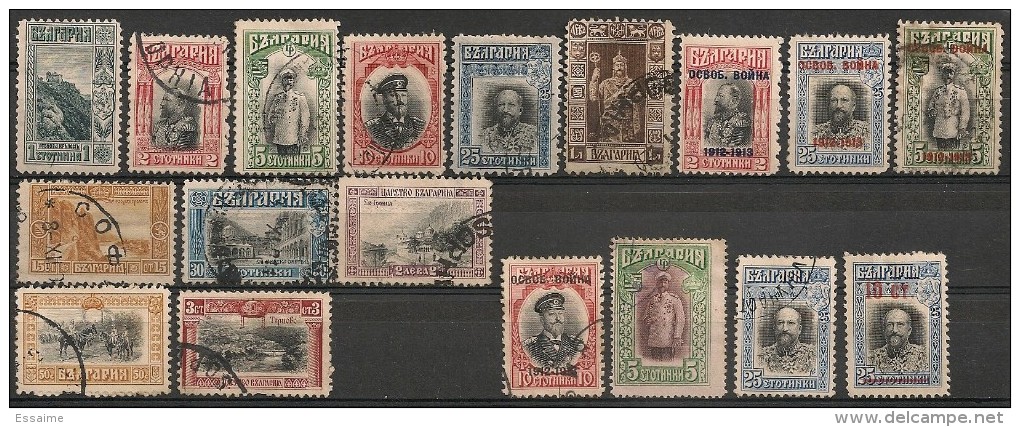 Bulgarie. 1911-1915. Entre N° 79 Et 107. Oblit. - Used Stamps