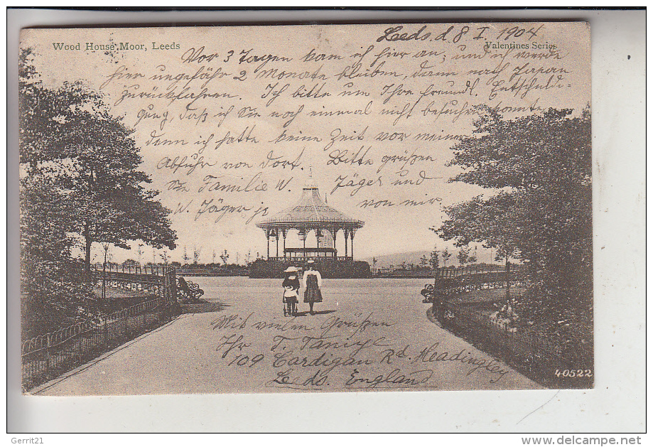 UK - ENGLAND - WEST YORKSHIRE - LEEDS, Wood House Moor, 1905 - Leeds