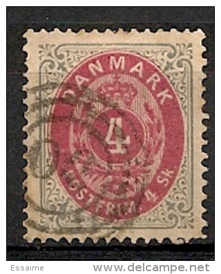 Danemark, Danmark. 1870. N° 18. Oblit. - Usati