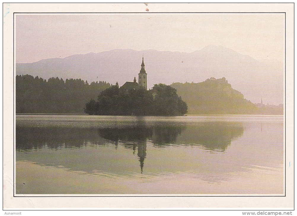 Yugoslavia--Bled--L'Eglise De Sainte Marie Du Lac - Geografía