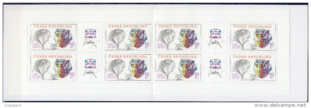 ##A1743. Czech Republic 2012. Stamp Production. Complete Booklet. Michel 166. MNH(**) - Unused Stamps
