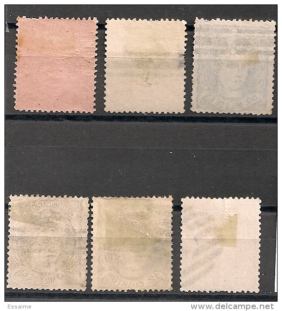 Espagne Espana. 1870. N° 102,107,109,113 . Oblit. - Used Stamps