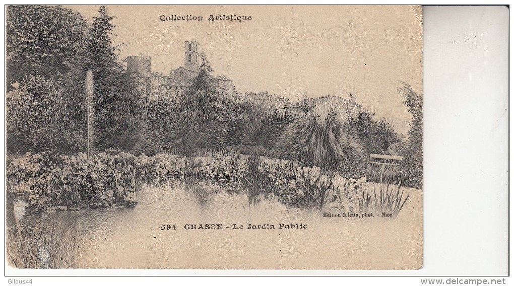 Grasse  Le  Jardin Public - Grasse