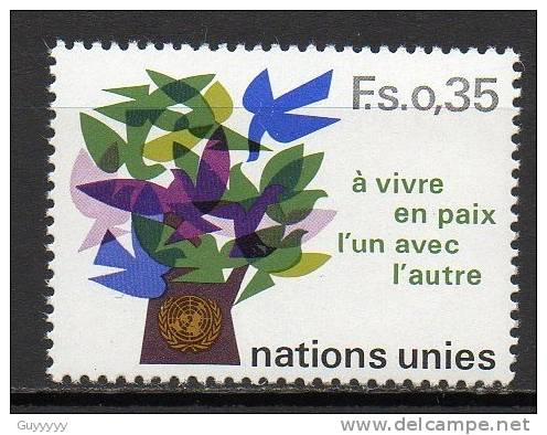 Nations Unies (Genève) - 1978 - Yvert N° 72 ** - Nuevos
