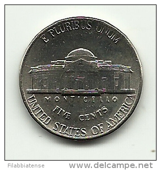 1991 - Stati Uniti 5 Cents   P    ------ - 1938-…: Jefferson