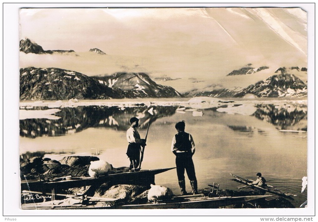 SC951    GREENLAND : A Summer Evening In One Of The Many Fjords - Groenland