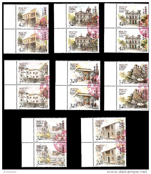 MiNr. 1585 - 1592 Macau - Gebruikt