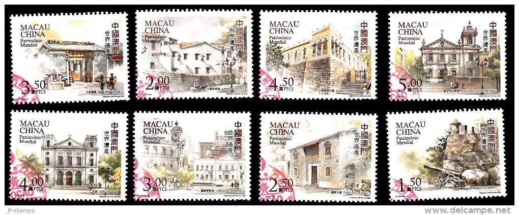 MiNr. 1585 - 1592 Macau - Gebruikt