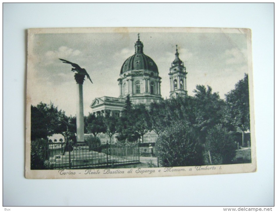 TORINO    PIEMONTE   VIAGGIATA  COME DA FOTO FORMATO PICCOLO - Altri Monumenti, Edifici