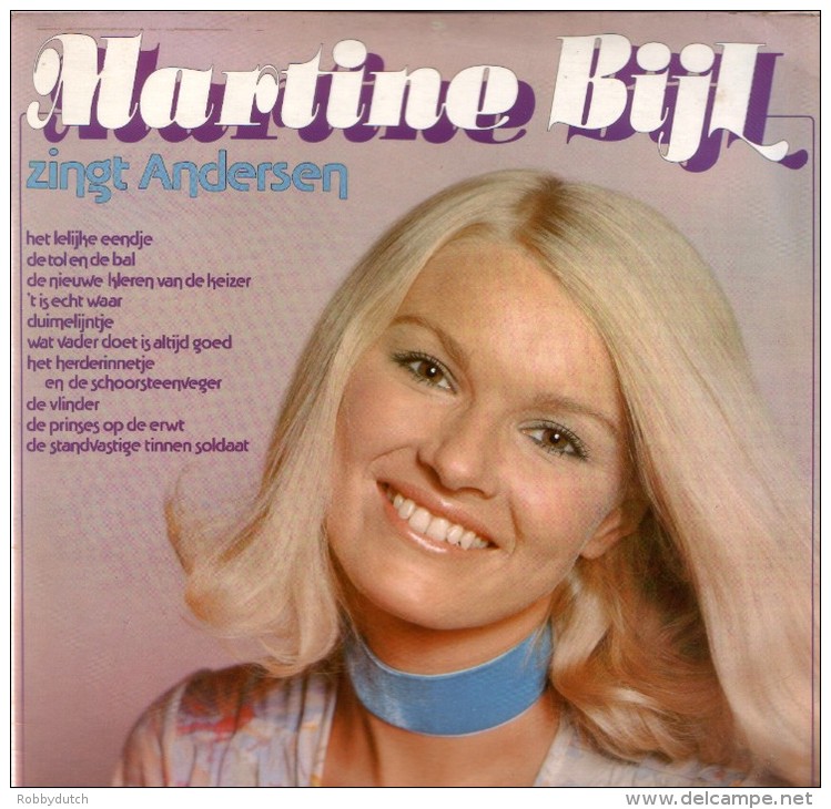 * LP *  MARTINE BIJL ZINGT ANDERSEN (Holland 1975 EX-!!!) - Other - Dutch Music