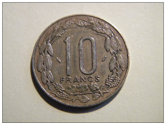 BEAC - 10 FRANCS 1976. - Autres – Afrique