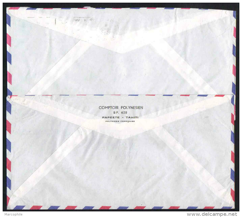 POLYNESIE - PAPEETE / 1982-1985 - 2  LETTRES AVION POUR L ALLEMAGNE (ref 3264) - Covers & Documents