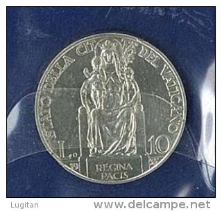 NUMISMATICA - CITTA' DEL VATICANO PIO XI  ANNO 1935 -10 LIRE ARGENTO - SPL/FDC - Vaticano (Ciudad Del)