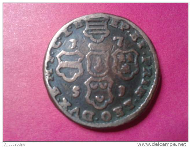 LIEGE ; 4 LIARDS DE 1751 - Other & Unclassified